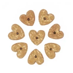 Cocotherapy Pure Hearts Coconut Cookies Organic Treats for Dogs, 5-oz