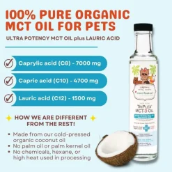 Cocotherapy TriPlex MCT-3 Oil for Dogs, Cats & Birds