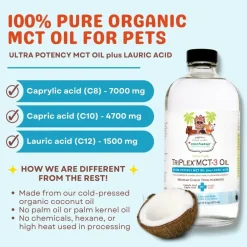 Cocotherapy TriPlex MCT-3 Oil for Dogs, Cats & Birds