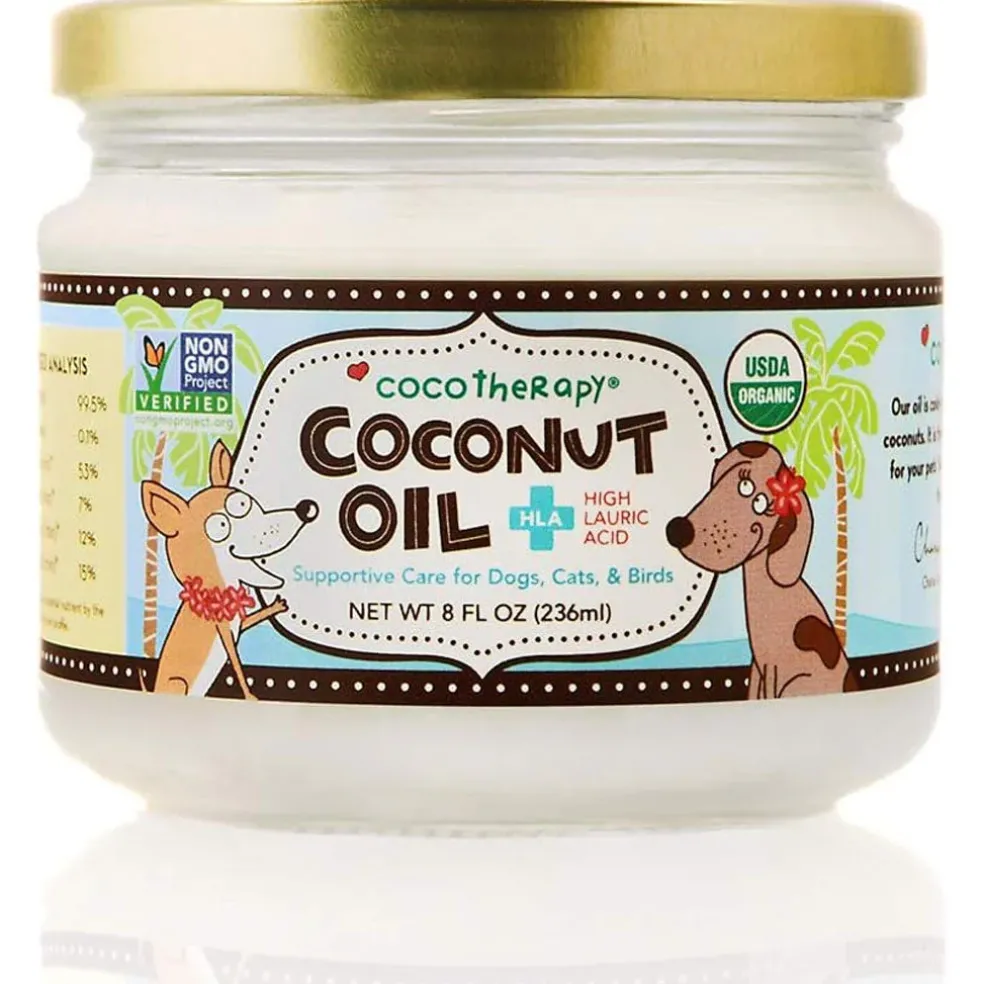 Cocotherapy Virgin Coconut Oil Supportive Care for Dogs, Cats & Birds