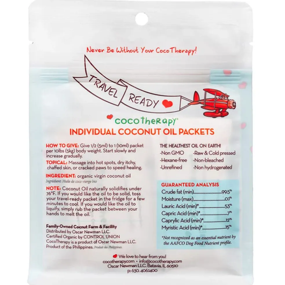 Cocotherapy Virgin Coconut Oil Supportive Care for Dogs, Cats & Birds