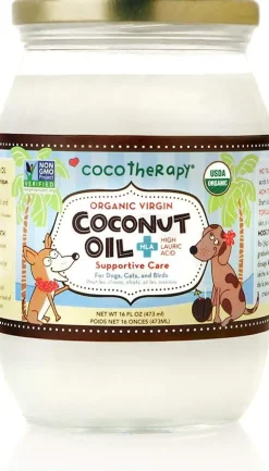 Cocotherapy Virgin Coconut Oil Supportive Care for Dogs, Cats & Birds