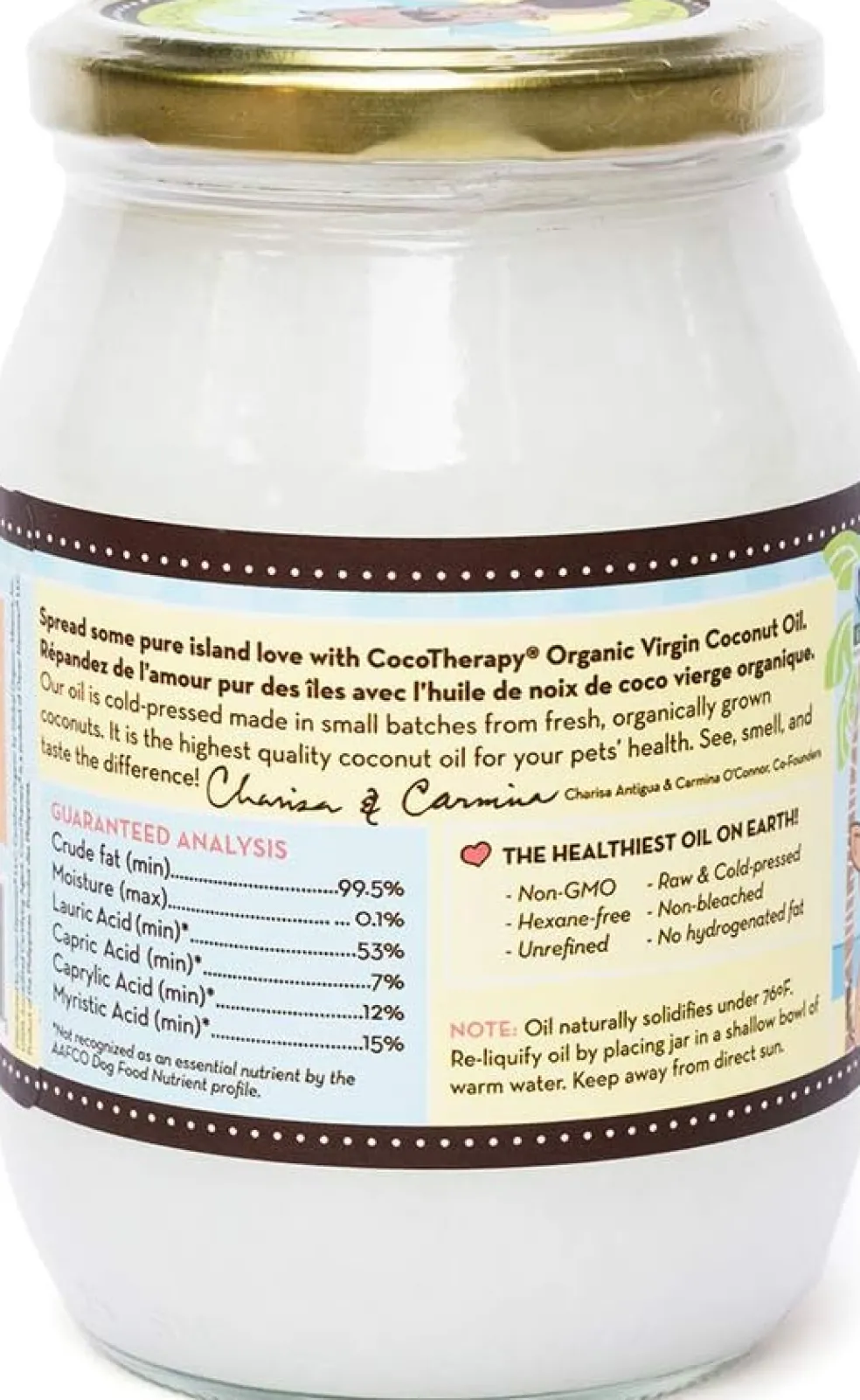 Cocotherapy Virgin Coconut Oil Supportive Care for Dogs, Cats & Birds
