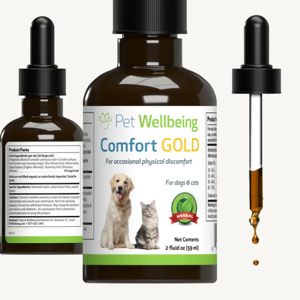 Comfort Gold for Occasional Physical Discomfort in Dogs