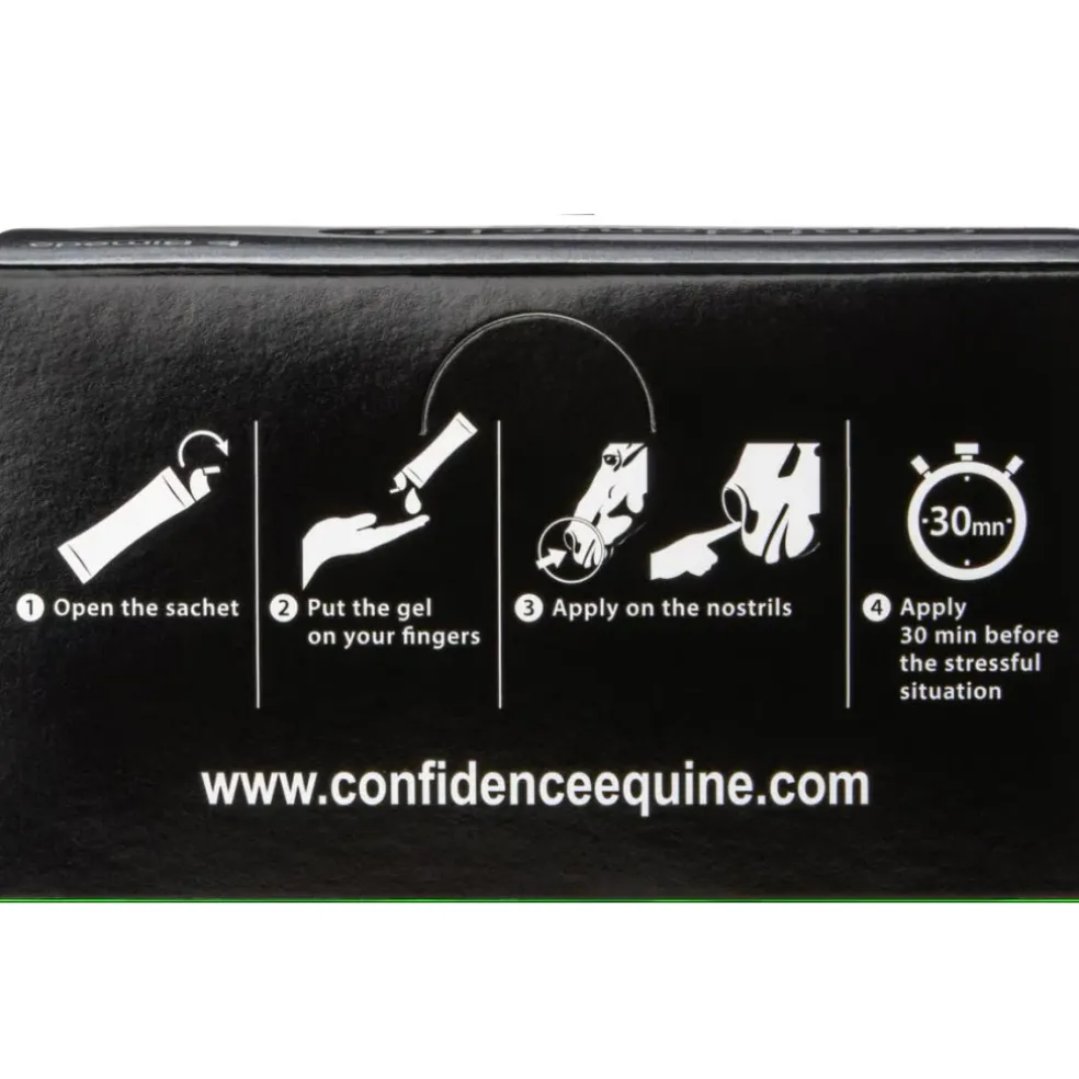 Confidence EQ Gel for Horses - 10 Gel Packets