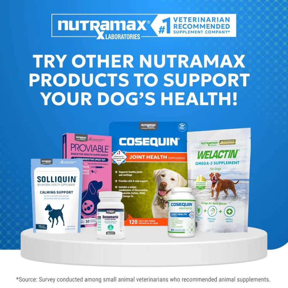 Cosequin Elements Joint Health Supplement for Dogs (75 chewable tablets)