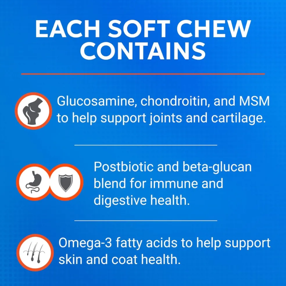 Cosequin Joint Health Supplement with Multifunctional Support (90 Soft Chews)