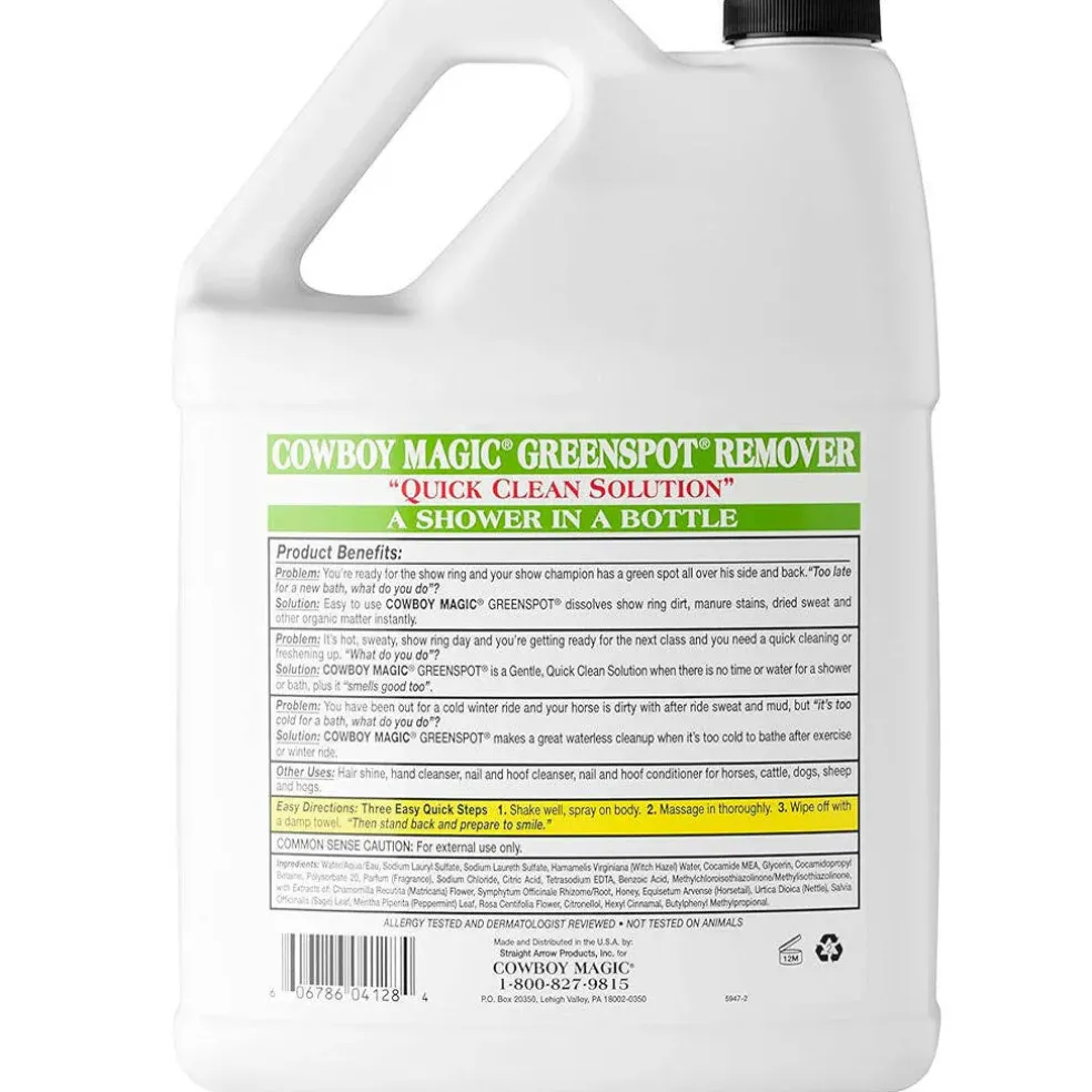 Cowboy Magic Green Spot Remover Waterless Shampoo Spray