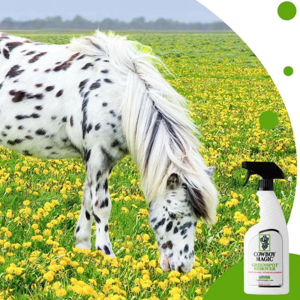 Cowboy Magic Green Spot Remover Waterless Shampoo Spray