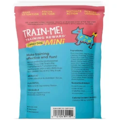 Crazy Dog Train-Me! Training Treat Minis Bacon Flavor (10 oz)