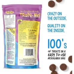 Crazy Dog Train-Me! Training Treat Minis Beef Flavor For Dog (10 oz)
