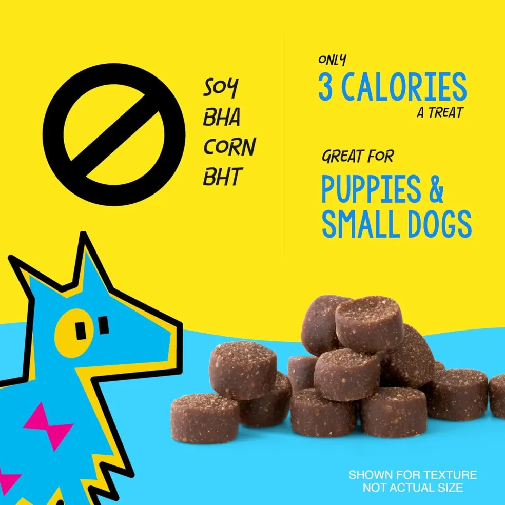 Crazy Dog Train-Me! Training Treats Bacon Flavor For Dogs (16 oz)