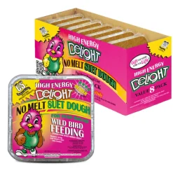 C&S High Energy Delight No Melt Suet Dough for Wild Birds (11 oz)