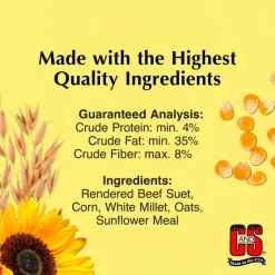 C&S High Energy Suet Treat for Wild Birds (11.75 oz)
