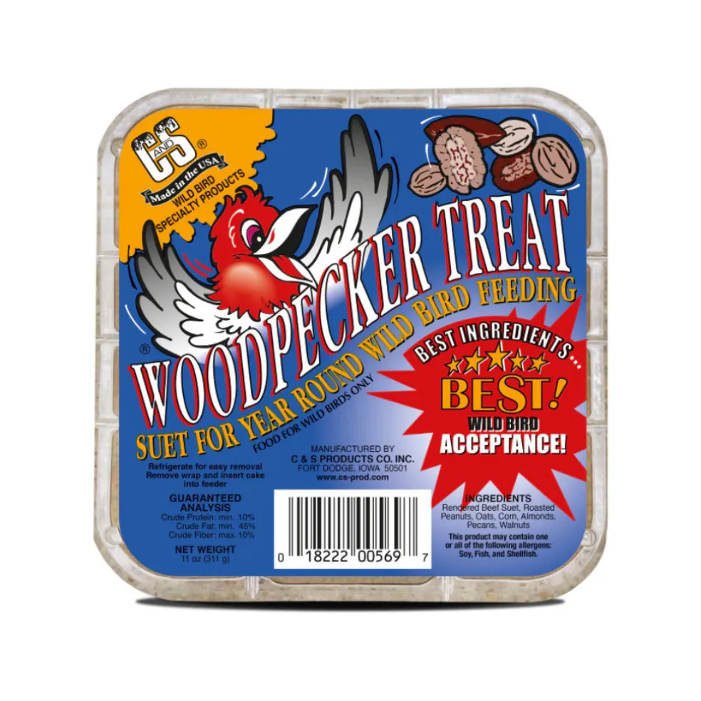C&S Suet Treat for Wild Birds, 12 pack
