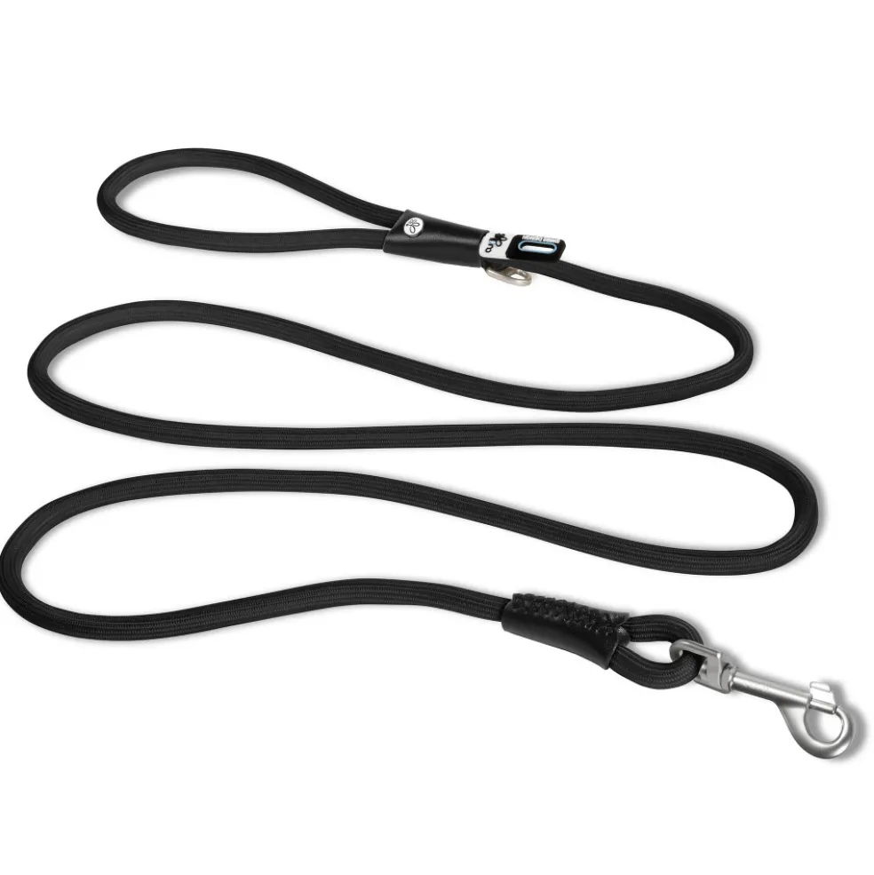 Curli Stretch Comfort Leash Black