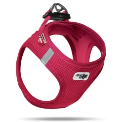 Curli Vest Harness curli Clasp Air-Mesh Red