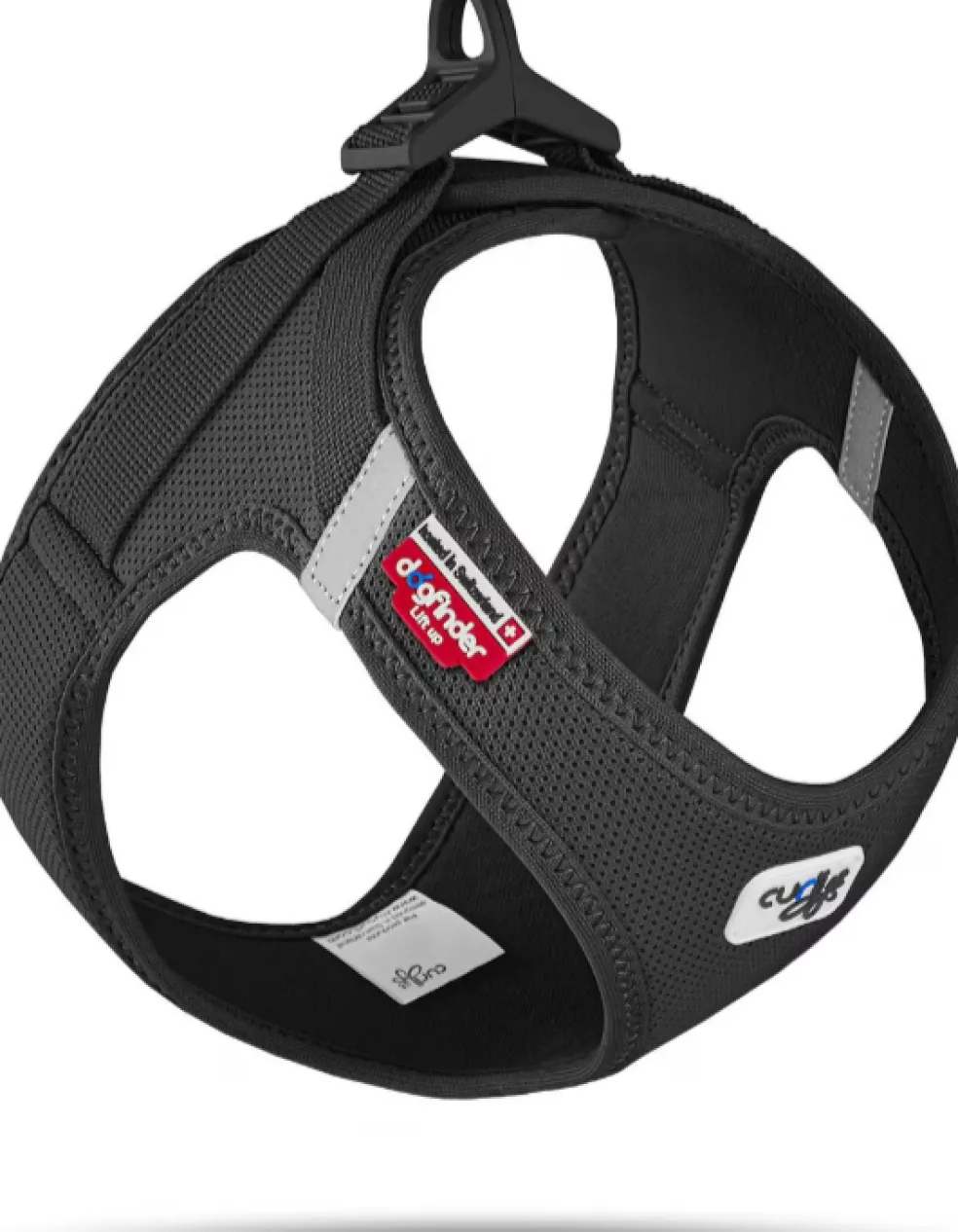 Curli Vest Harness curli Clasp Air-Mesh Black