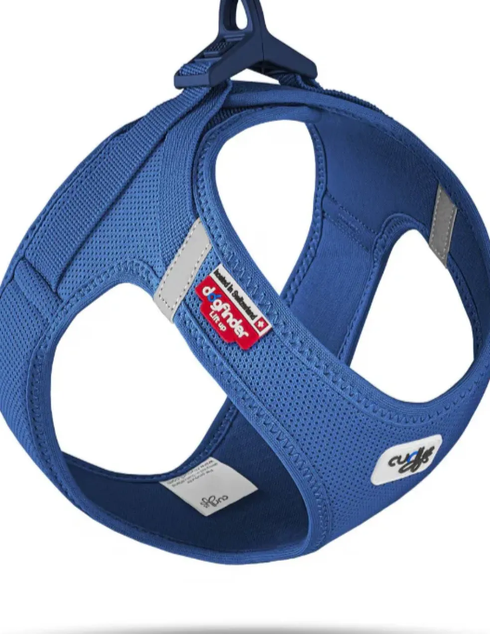 Curli Vest Harness curli Clasp Air-Mesh Blue