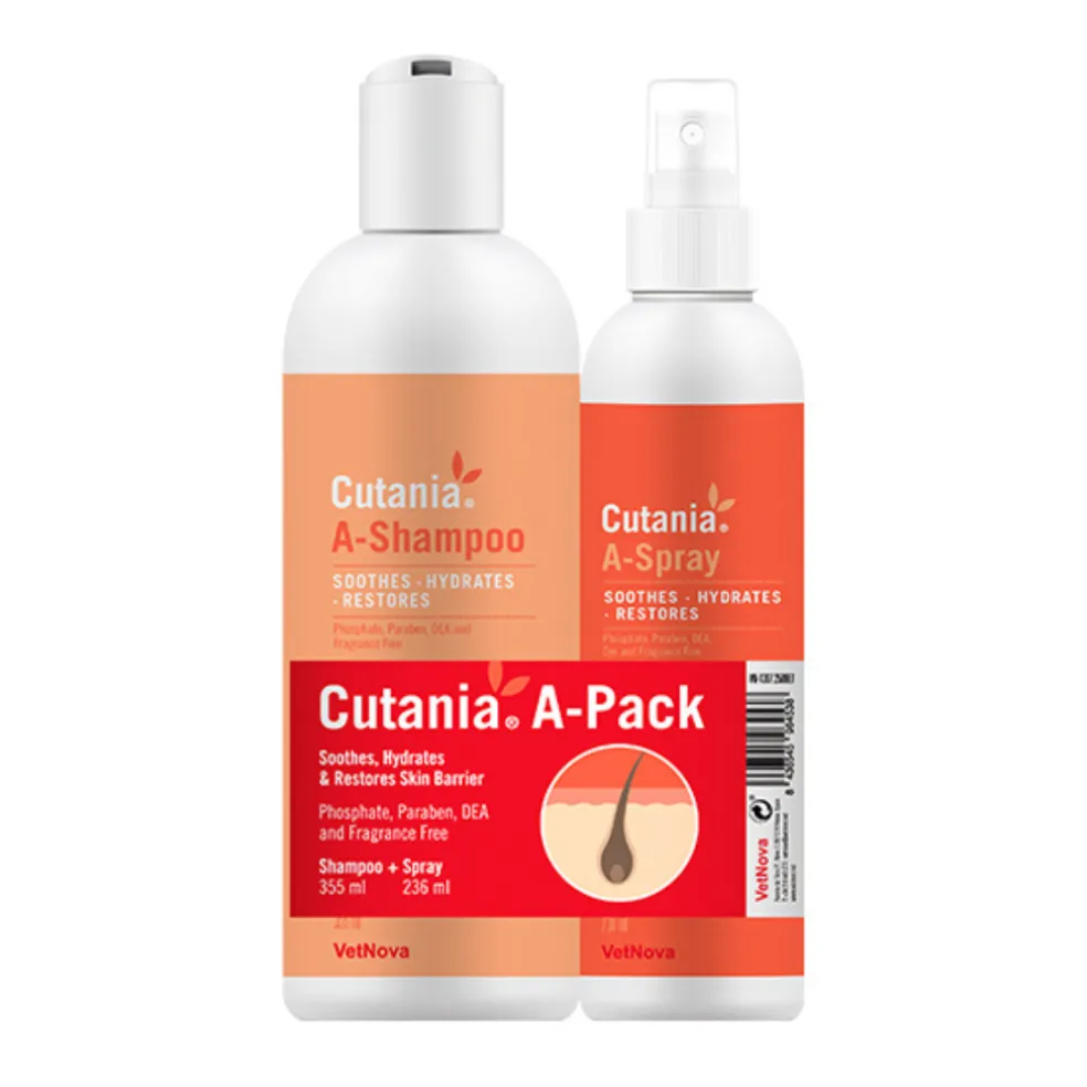 Cutania Aller Duo Soothing, Hydrating & Restoring Shampoo & Spray