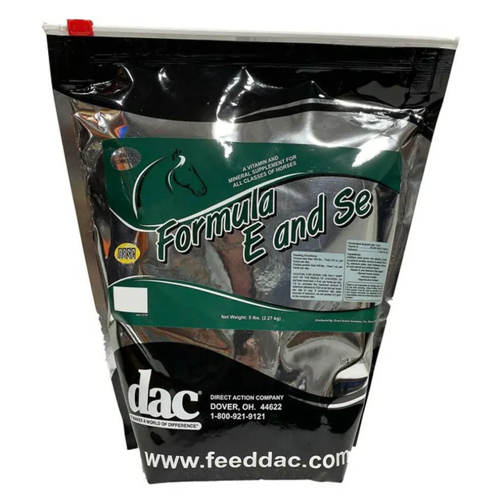 DAC Formula E and Se Vitamin E & Selenium Supplement for Horses (5 lb)