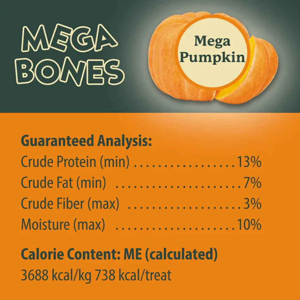 Darford Mega Pumpkin Mega Bones Dog Treats