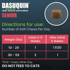 Dasuquin Senior for Dogs (84 soft chews)