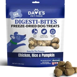 Dave's Digesti-Bites Freeze-Dried Chicken, Rice & Pumpkin Dog Treats