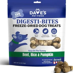 Dave's Digesti-Bites Freeze-Dried Beef, Rice & Pumpkin Dog Treats