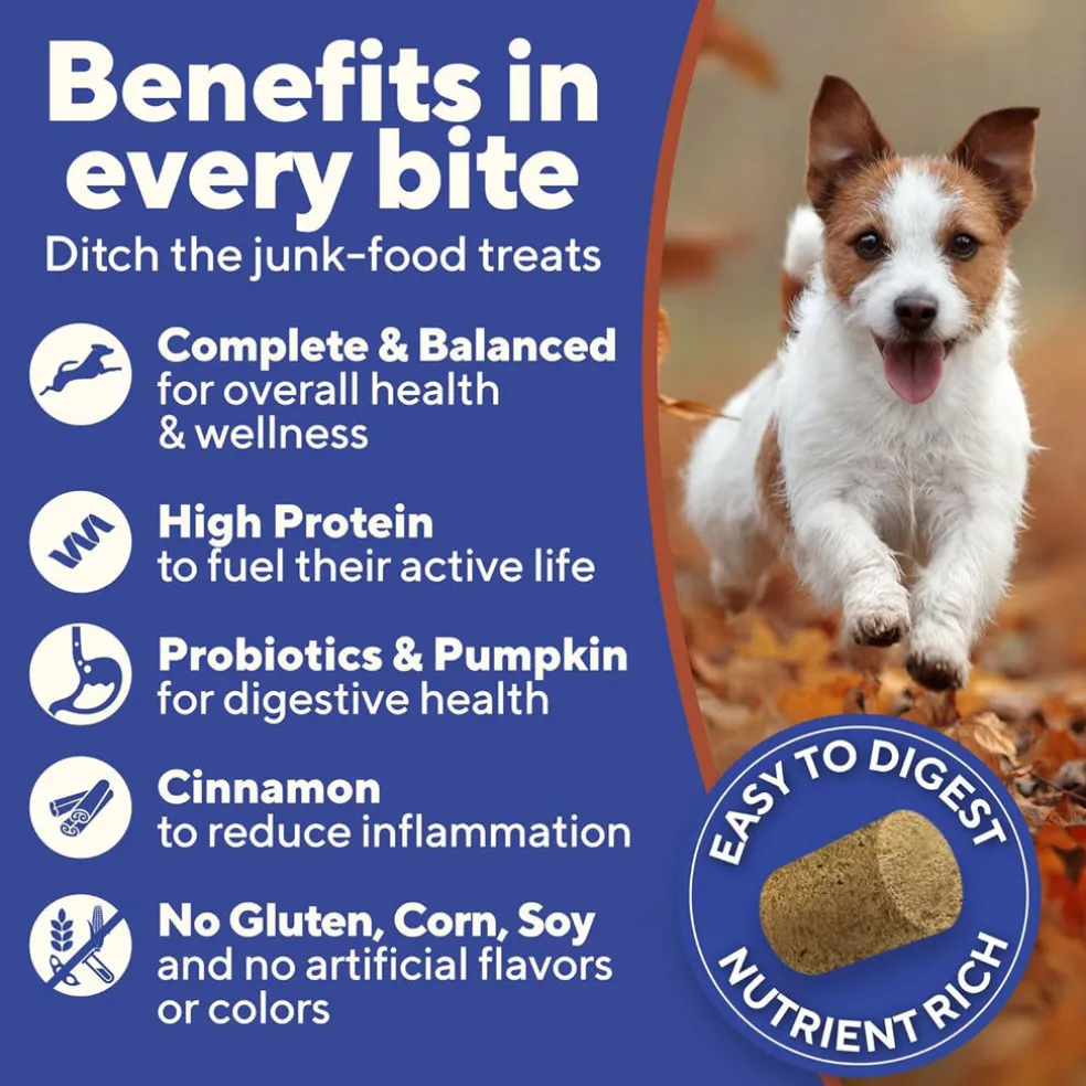 Dave's Digesti-Bites Freeze-Dried Beef, Rice & Pumpkin Dog Treats