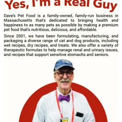 Dave's Pet Food Chicken Formula Canned Wet Cat Food, 12.5-oz can, case of 12