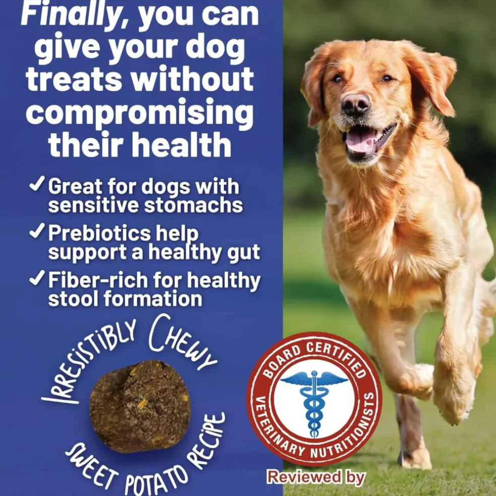 Dave's Pet Food Digestive-Friendly Sweet Potato & Pumpkin Recipe Treats For Dogs (5 oz)