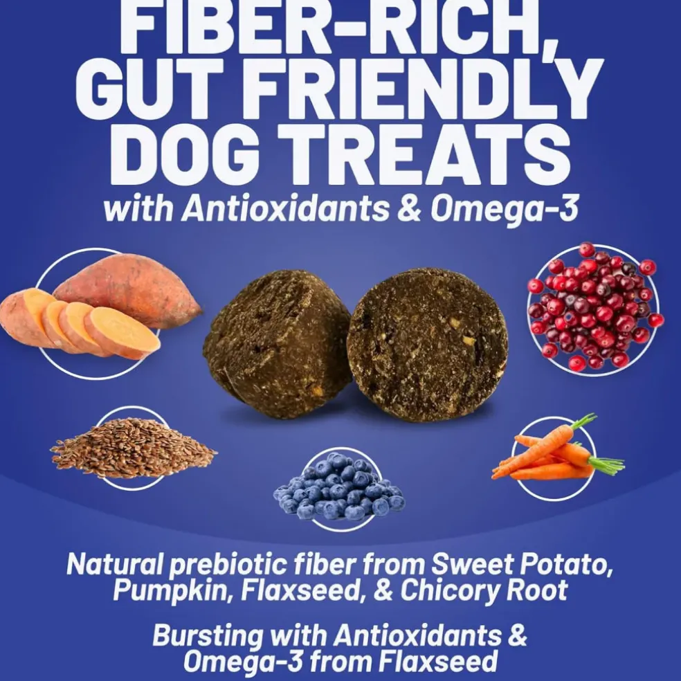 Dave's Pet Food Digestive-Friendly Sweet Potato & Pumpkin Recipe Treats For Dogs (5 oz)