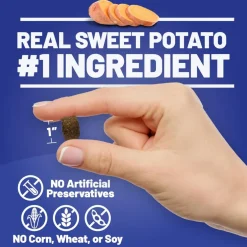 Dave's Pet Food Digestive-Friendly Sweet Potato & Pumpkin Recipe Treats For Dogs (5 oz)