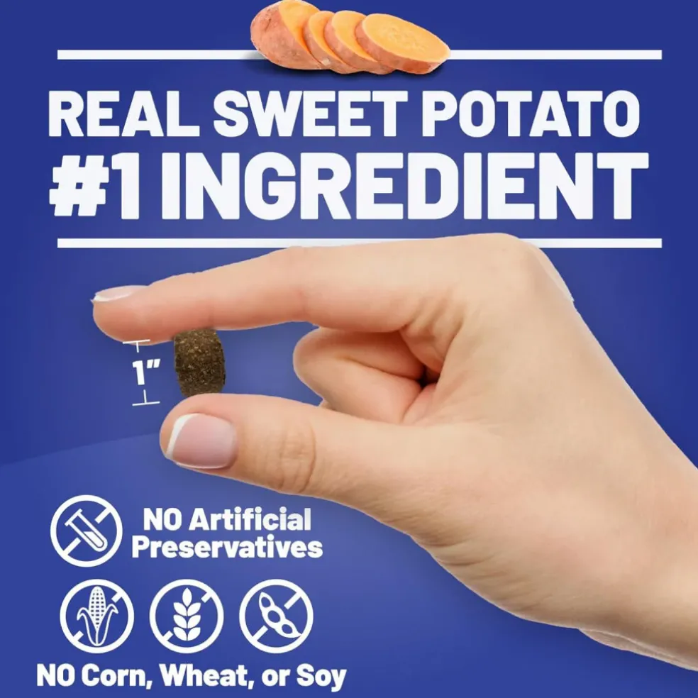 Dave's Pet Food Digestive-Friendly Sweet Potato & Pumpkin Recipe Treats For Dogs (5 oz)
