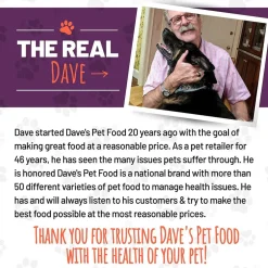 Dave's Pet Food 95% Premium Turkey & Turkey Liver Grain-Free Recipe Canned Wet Dog Food, 12.5-oz, case of 12