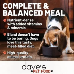 Dave's Pet Food 95% Premium Turkey & Turkey Liver Grain-Free Recipe Canned Wet Dog Food, 12.5-oz, case of 12
