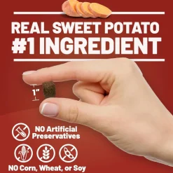 Dave's Pet Food Renal-Friendly Sweet Potato Recipe Treats For Dogs (5 oz)