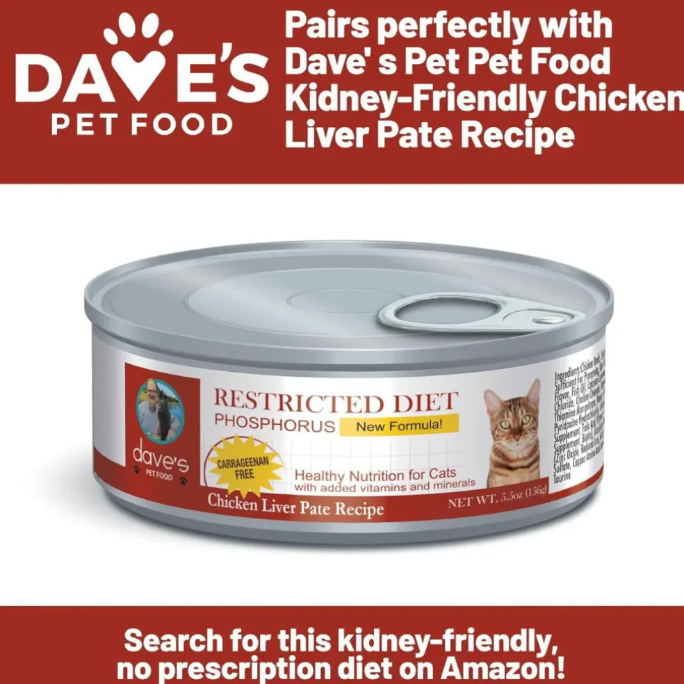 Dave's Pet Food Renal-Friendly Sweet Potato Recipe Treats For Cats (3 oz)