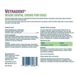Dechra Vetradent Veggie Dental Chews for Dogs (30 Chews)