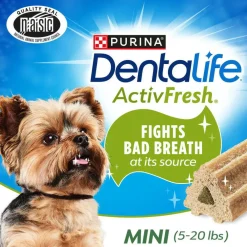 DentaLife ActivFresh Daily Mini Dental Dog Treats, 56 count
