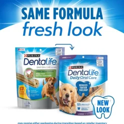 DentaLife Daily Oral Care Large Dental Dog Treats, 18 count