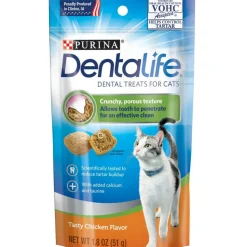 DentaLife Tasty Chicken Flavor Dental Cat Treats, 1.8-oz