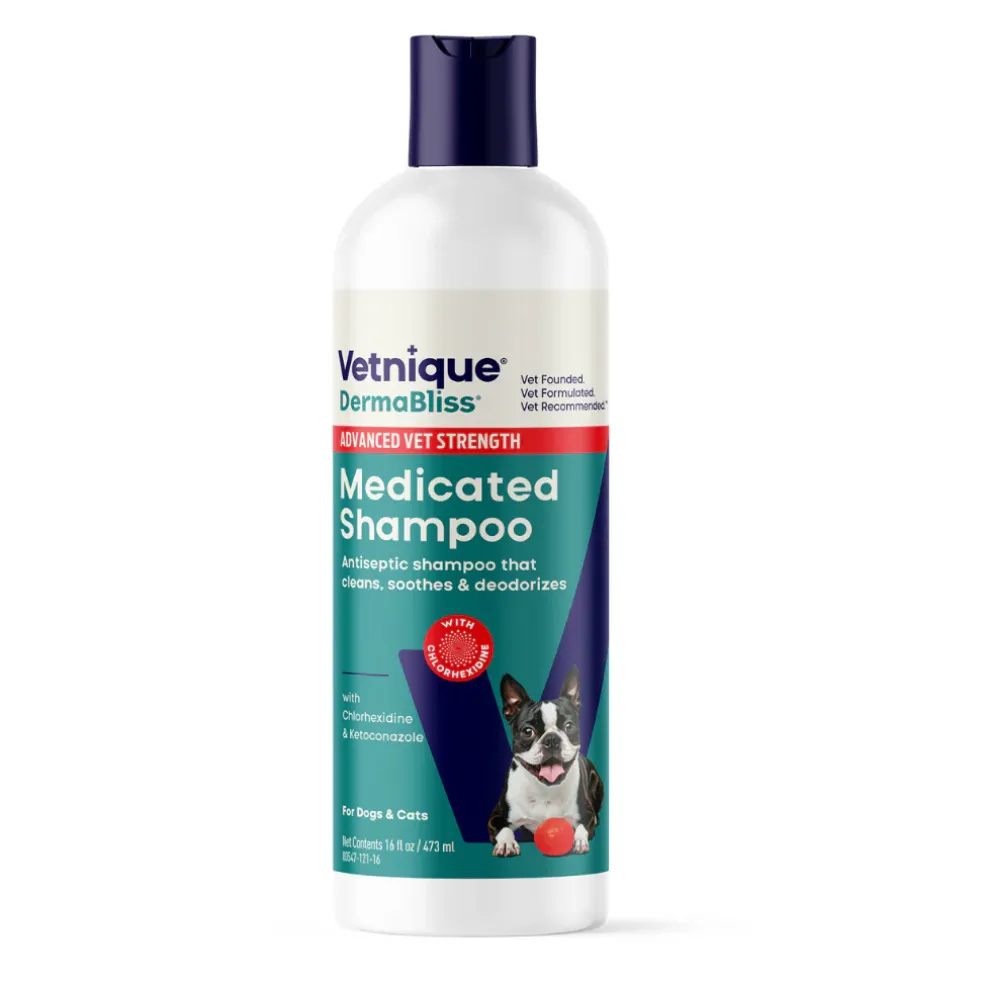 Dermabliss Advanced Vet Strength Medicated Shampoo, 16 oz