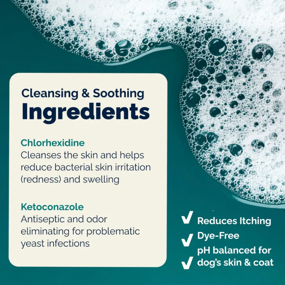 Dermabliss Advanced Vet Strength Medicated Shampoo, 16 oz