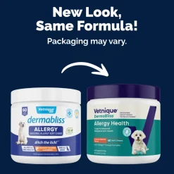 Dermabliss Seasonal Allergy Health & Immune Soft Chews for Dogs