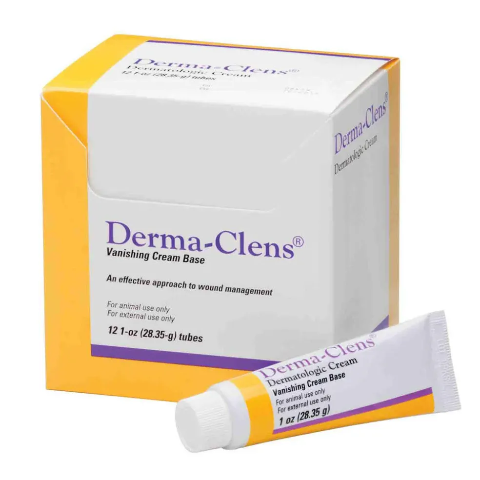 Derma-Clens Cream For Use On Wounds, Burns, and Other Skin Conditions for DOGS & CATS (1 oz)