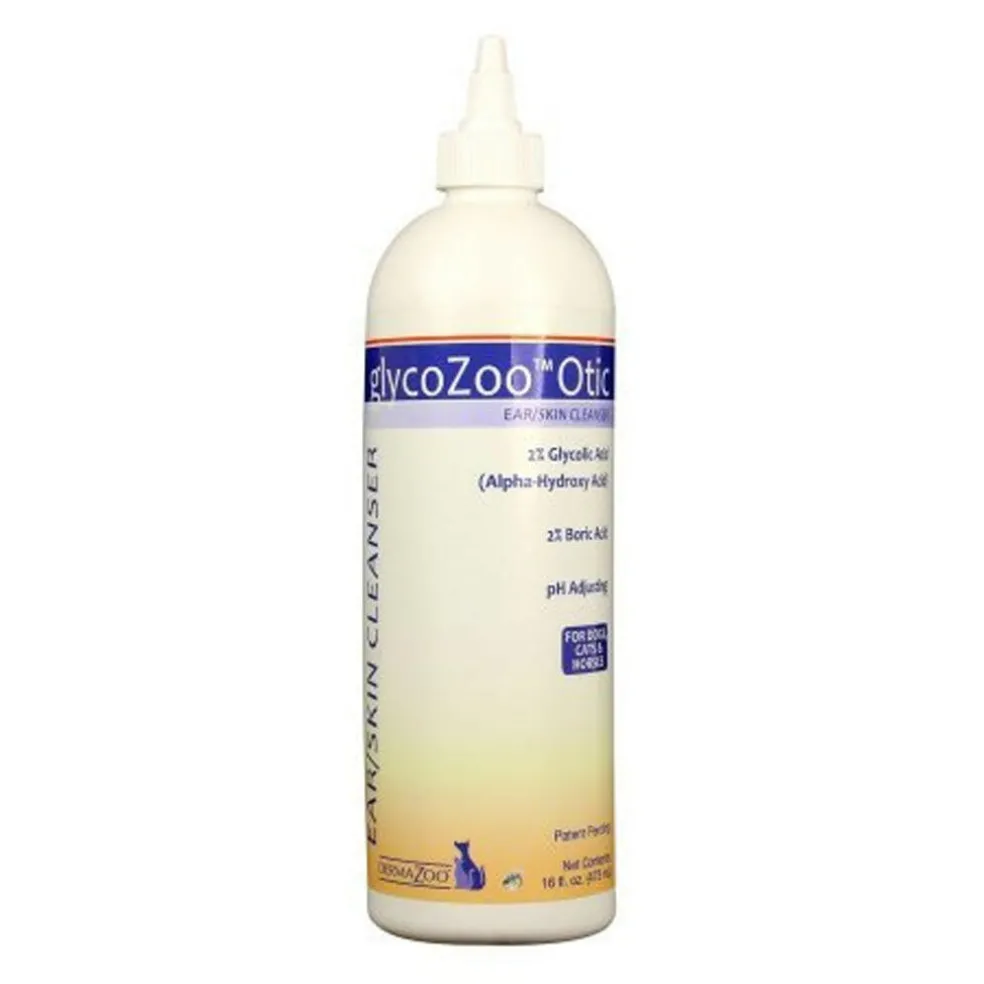DermaZoo GlycoZoo Otic Ear & Skin Cleanser For Dogs, Cats & Horses