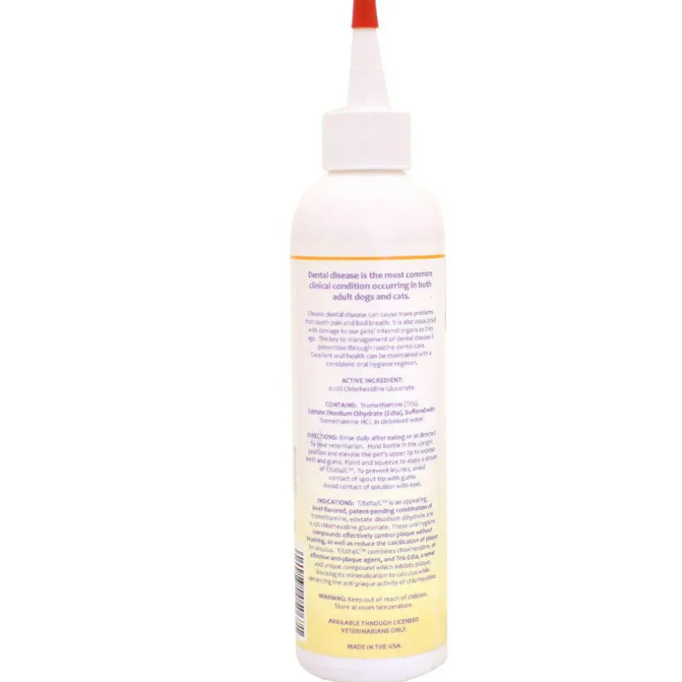 DermaZoo TrisDent Dental Oral Rinse For Dogs & Cats (8 oz)