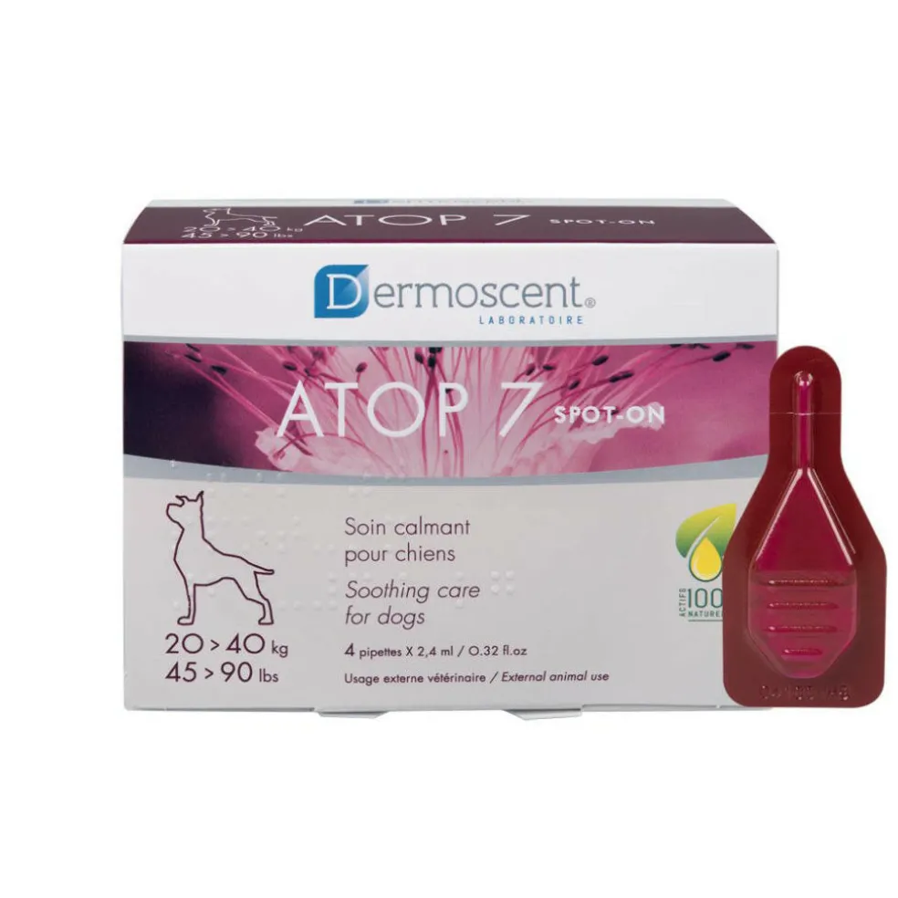 Dermoscent Atop-7 SpotOn for Dogs 45-90lbs (4 count)